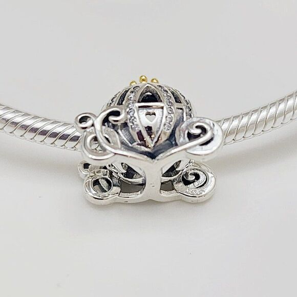 Pandora Disney Cinderella's Pumpkin Coach Charm - Picture 5 of 6